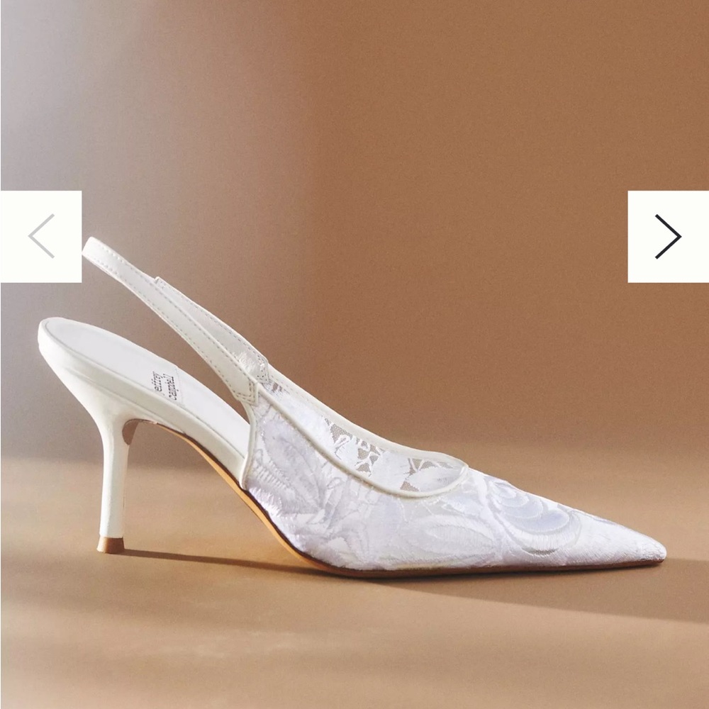 Jeffrey Campbell White Lace Women's Shoes